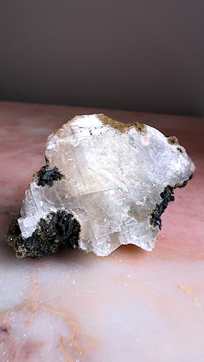 Special:Yellow Optical Calcite (rainbows)