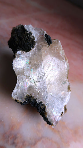 Special:Yellow Optical Calcite (rainbows)