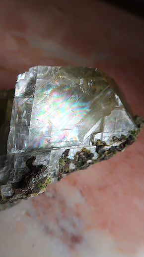 Extra Large Optical Calcite (rainbows)