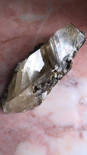 Extra Large Optical Calcite (rainbows)