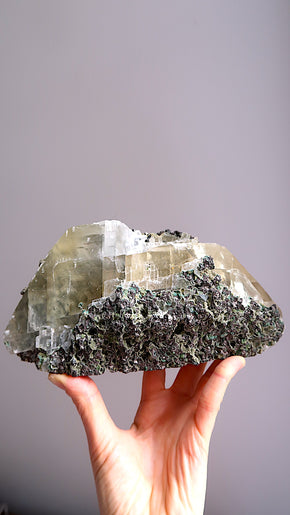 Extra Large Optical Calcite (rainbows)