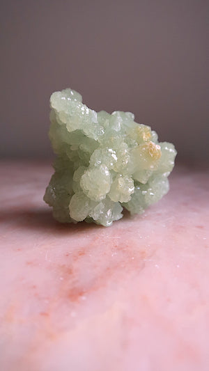 Raw Prehnite Cluster