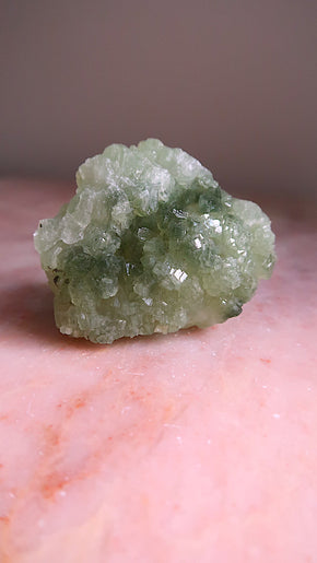 Raw Prehnite Cluster