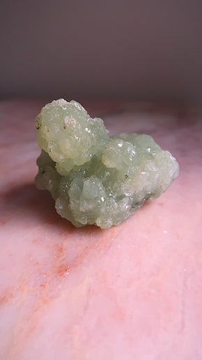 Raw Prehnite Cluster