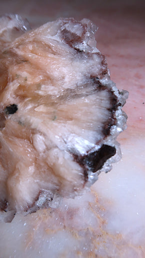 Rare Large Purple Apophyllite & Stilbite
