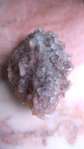 Rare Large Purple Apophyllite & Stilbite
