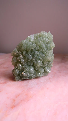 Raw Prehnite Cluster