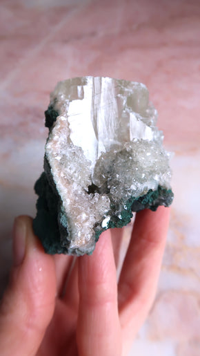 Premium Yellow Optical Calcite (rainbows)