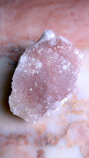 Premium Pink Anandalite (natural rainbow Quartz)