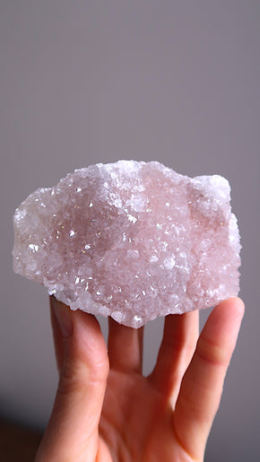 Premium Pink Anandalite (natural rainbow Quartz)