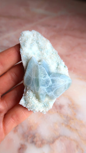 Rare Blue Calcite