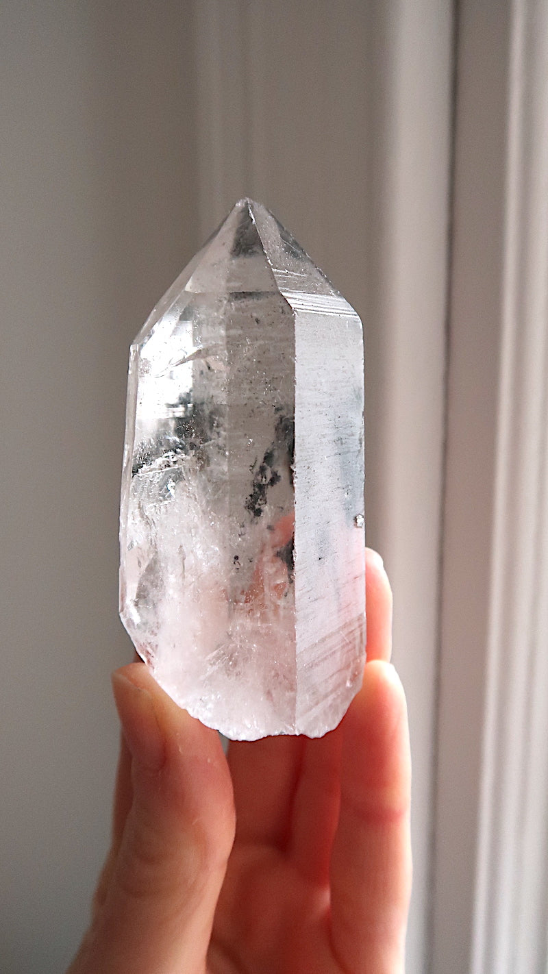 Premium Clear Lemurian Point