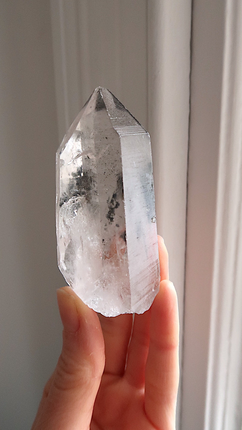 Premium Clear Lemurian Point