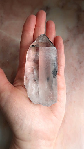 Premium Clear Lemurian Point