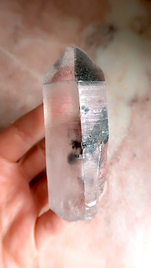 Premium Clear Lemurian Point