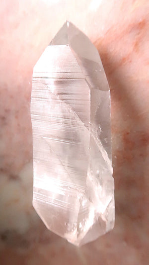 Large Premium Clear Lemurian Quartz (double termination)