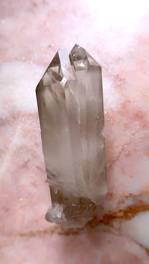 Extra Large Premium Smokey Lemurian (rainbows)