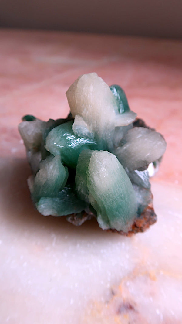 Rare Deep Green Stilbite