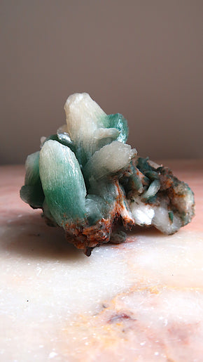 Rare Deep Green Stilbite