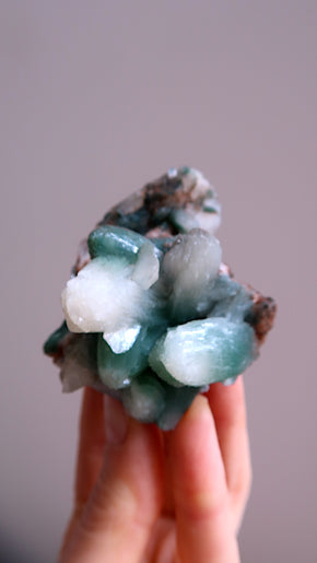 Rare Deep Green Stilbite