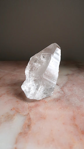 Premium Lemurian Quartz Point