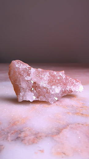 Premium Pink Anandalite (rainbow Quartz)