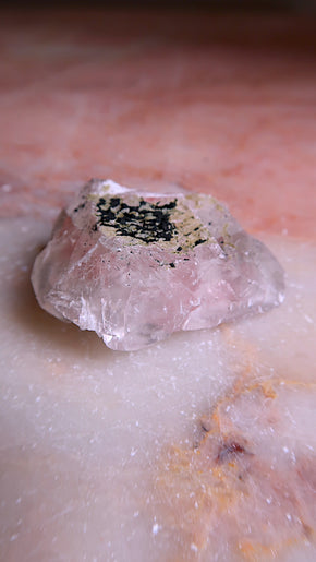 Strawberry & Clear Optical Calcite
