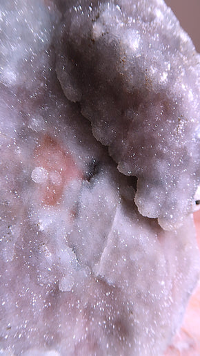 Large Lilac & Pink Sparkly Chalcedony