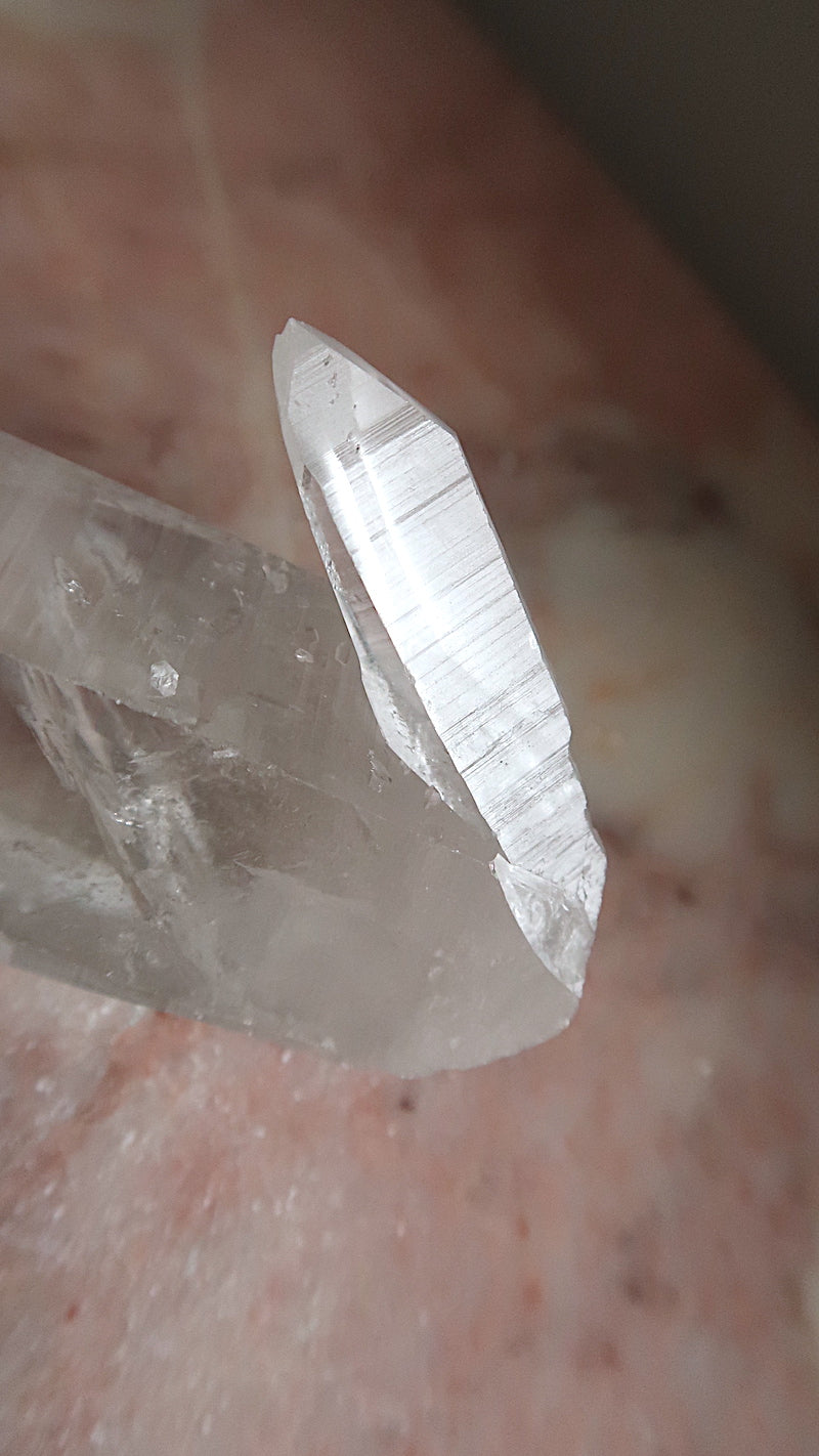 Premium Clear Lemurian Quartz