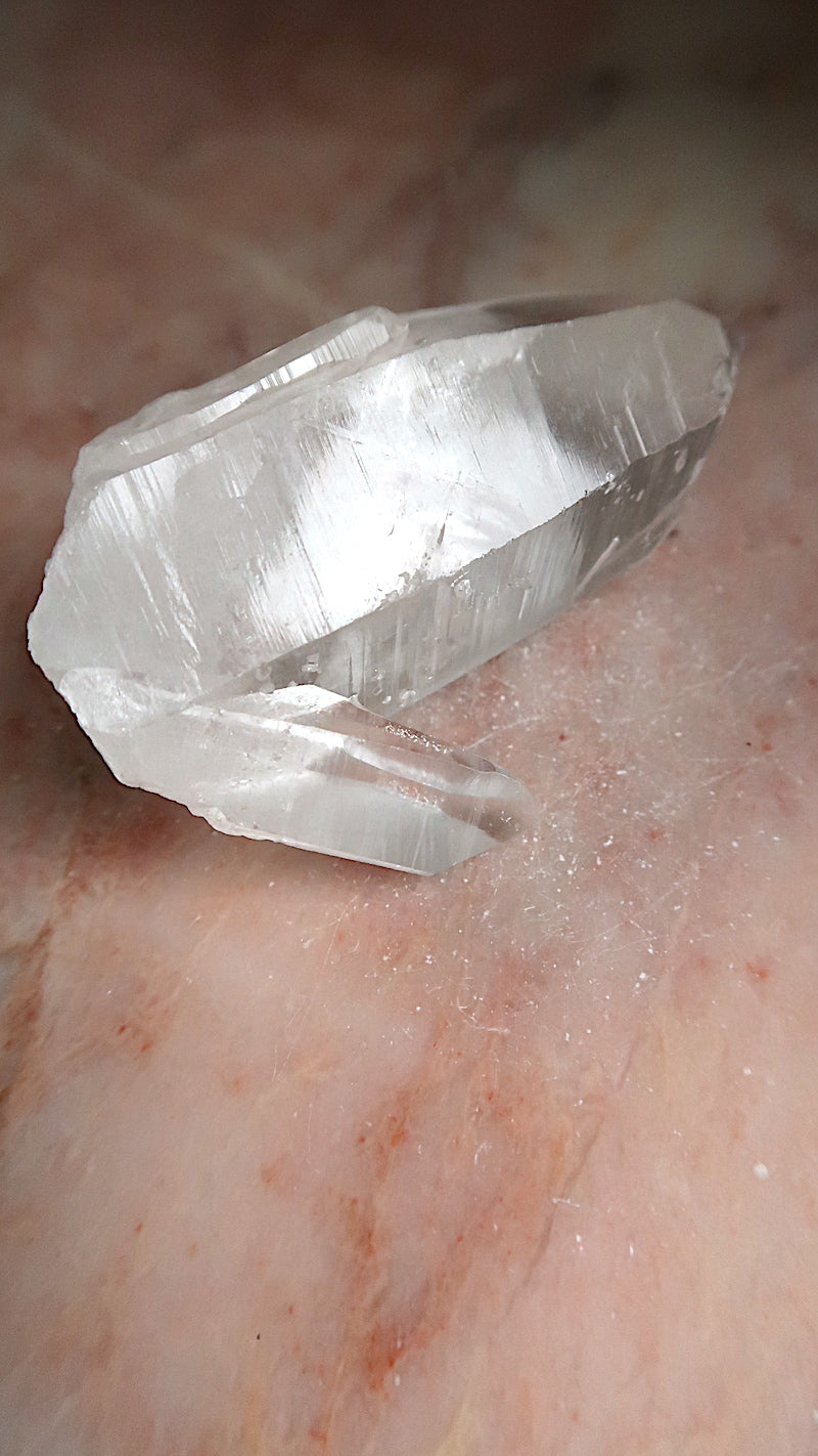 Premium Clear Lemurian Quartz