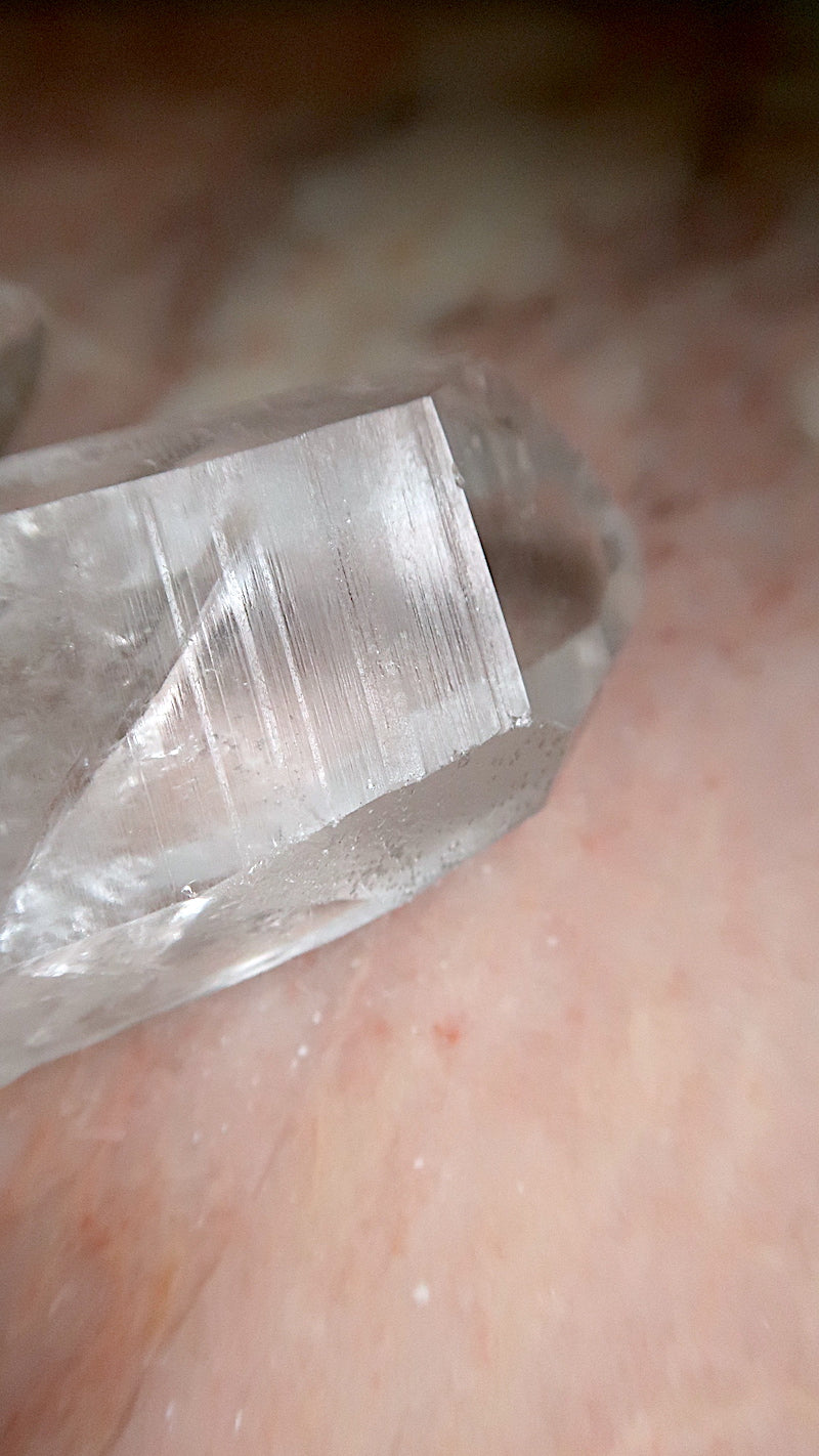 Premium Clear Lemurian Quartz