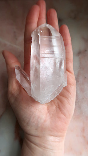 Premium Clear Lemurian Quartz