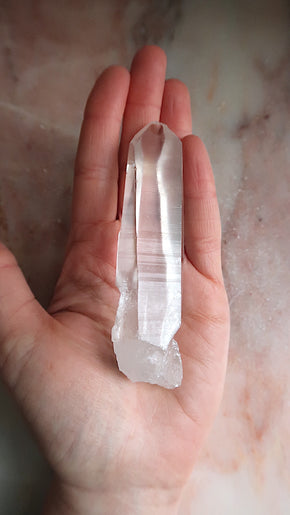 Premium Clear Lemurian Point