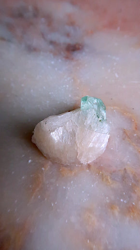 Small Green Apophyllite & Stilbite