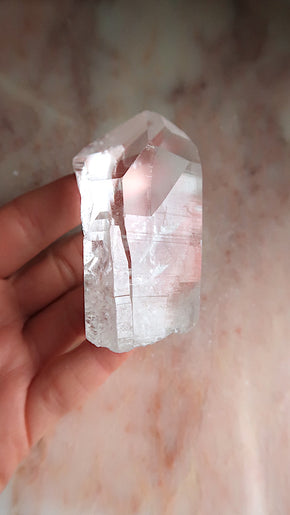 Premium Clear Lemurian Point