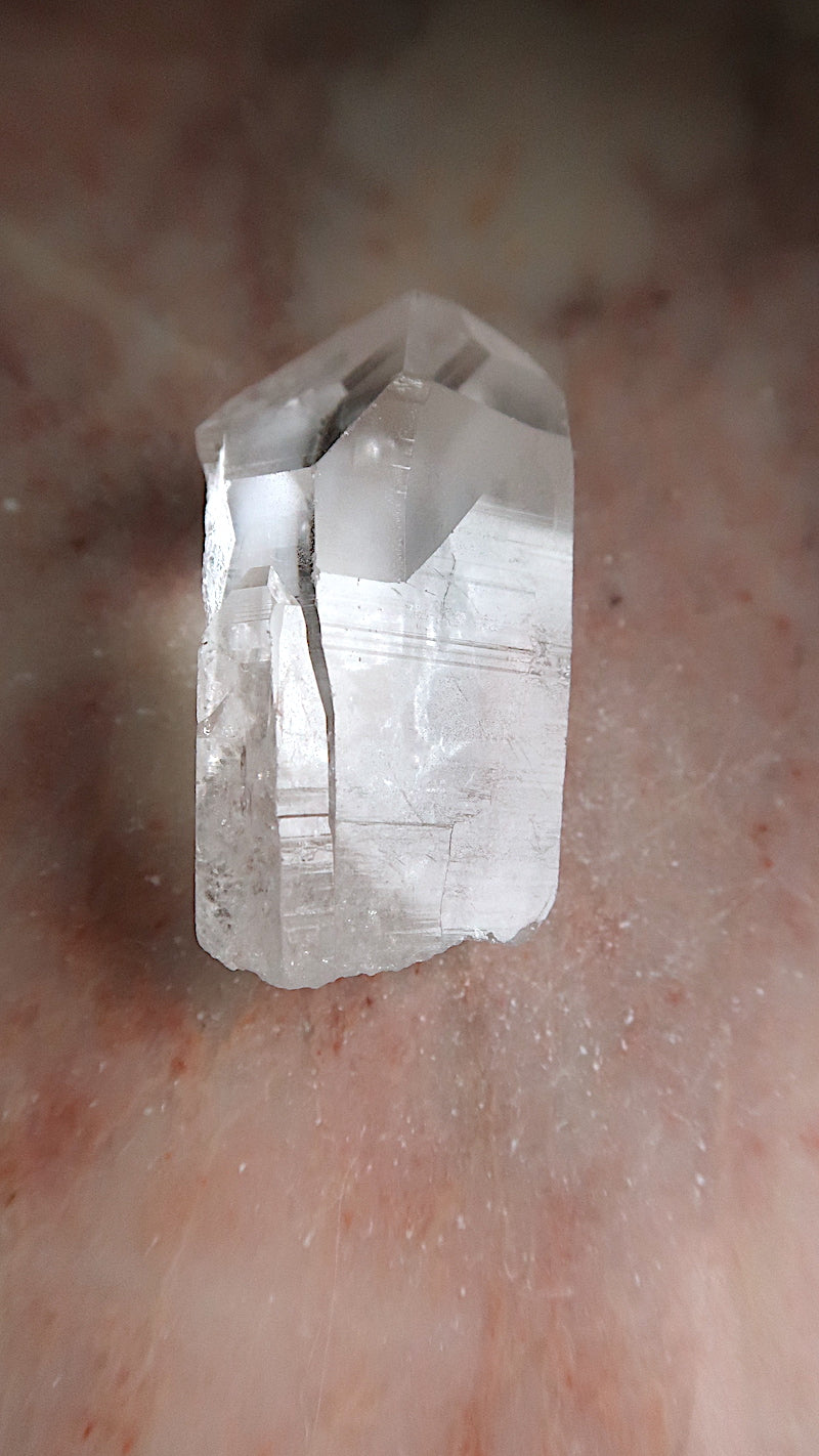 Premium Clear Lemurian Point