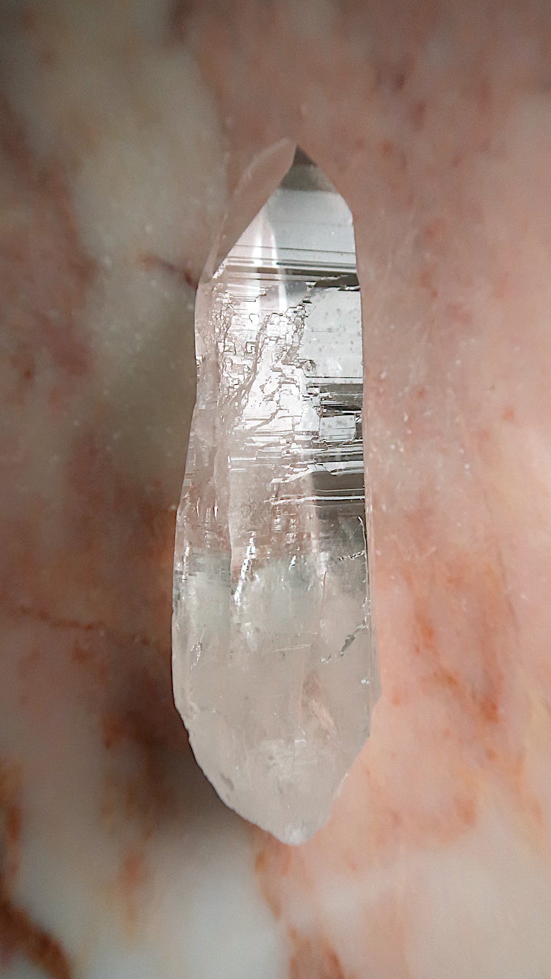 Premium Clear Lemurian Point