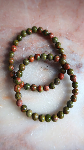 Unakite Bracelet