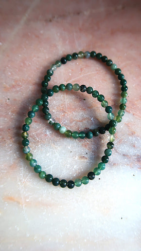 Moss Agate Bracelet