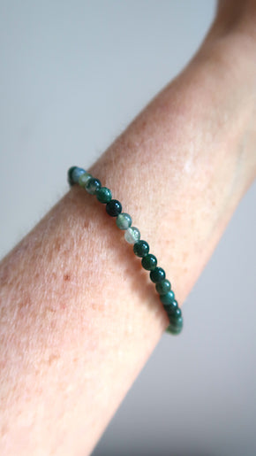 Moss Agate Bracelet