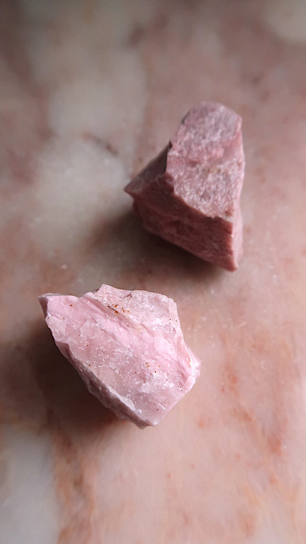 Chunky Raw Pink Jasper