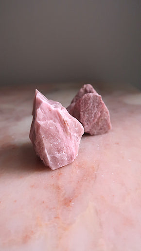 Chunky Raw Pink Jasper