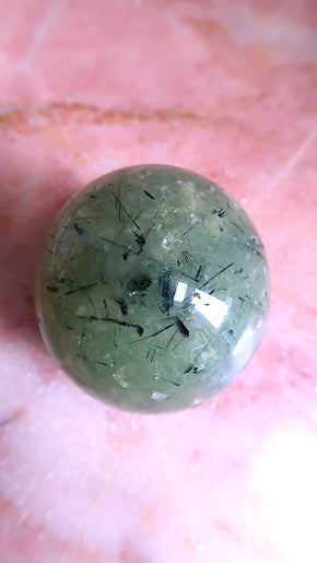 Large Prehnite Sphere