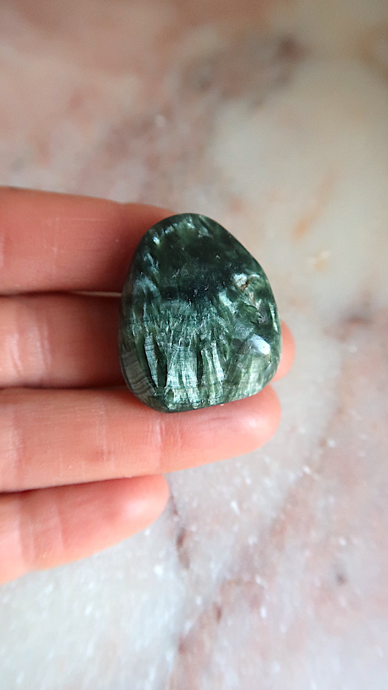 Premium Green Seraphinite