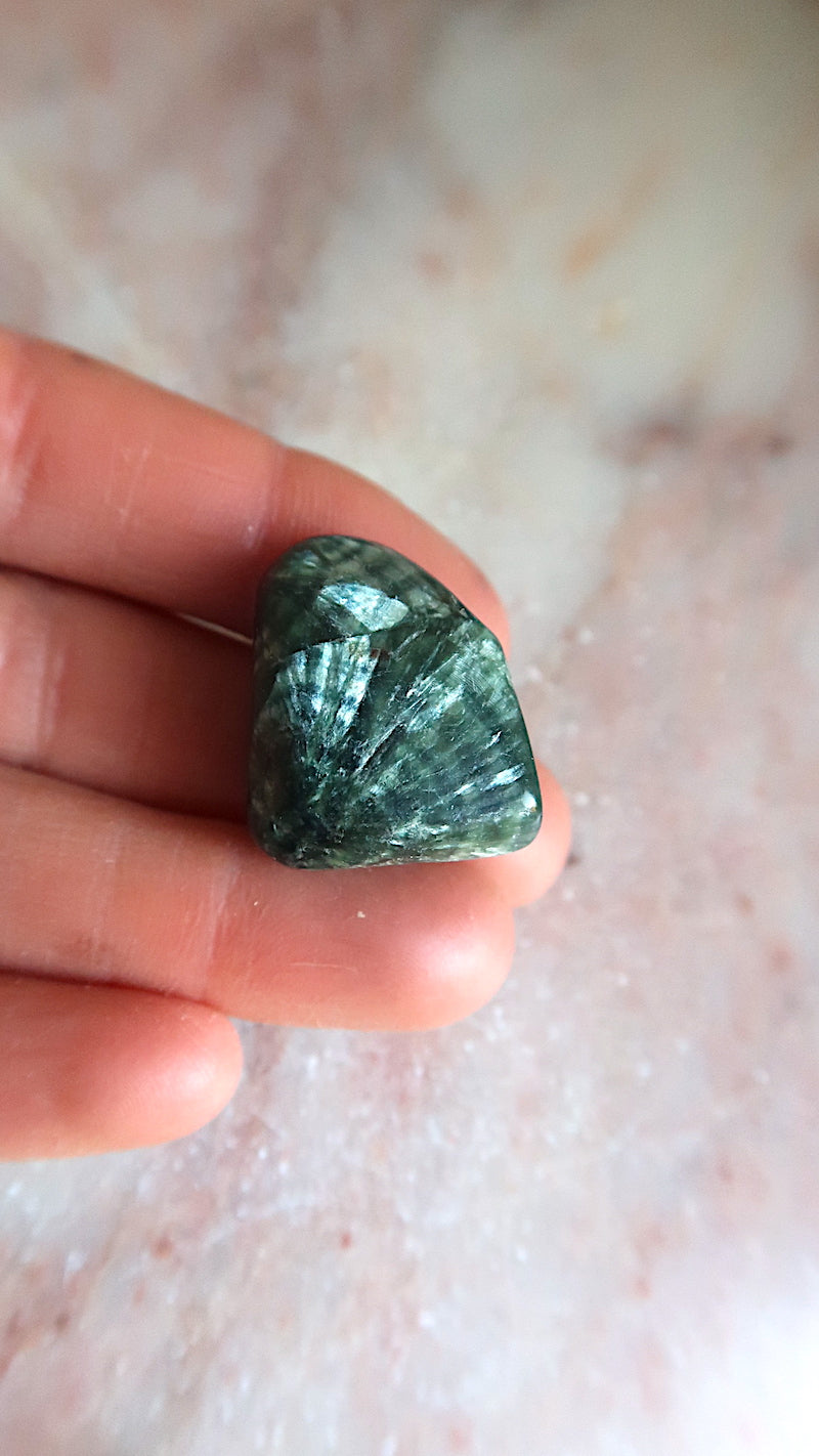 Premium Green Seraphinite