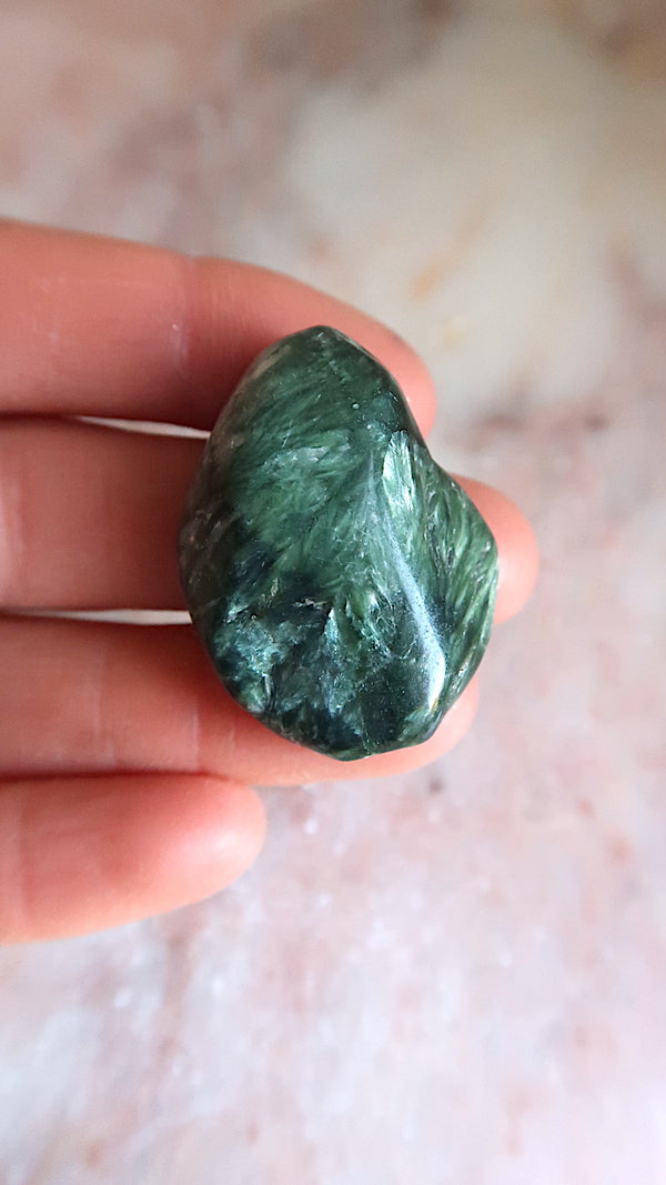 Premium Green Seraphinite