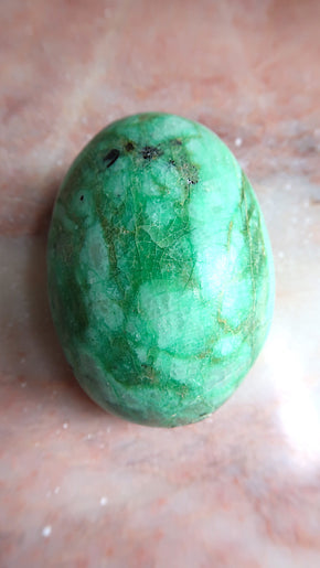Large Garnierite Palm Stones