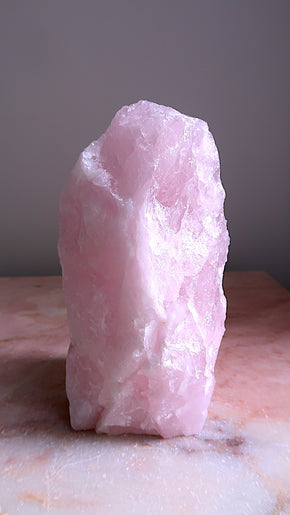 Large Raw Rose Quartz