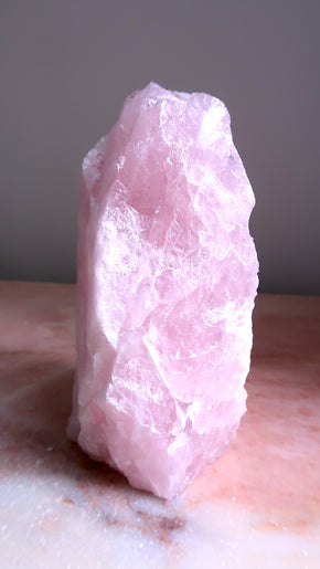 Large Raw Rose Quartz