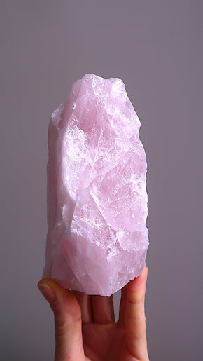 Large Raw Rose Quartz